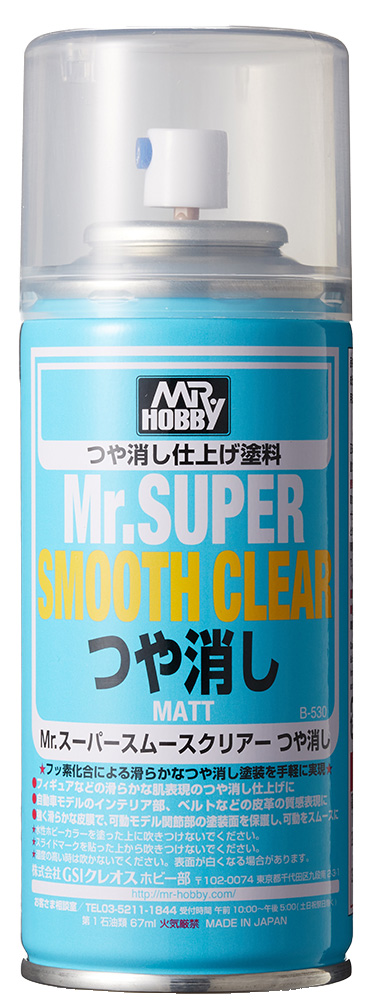 Mr Super 'Smooth Clear' (Flat)