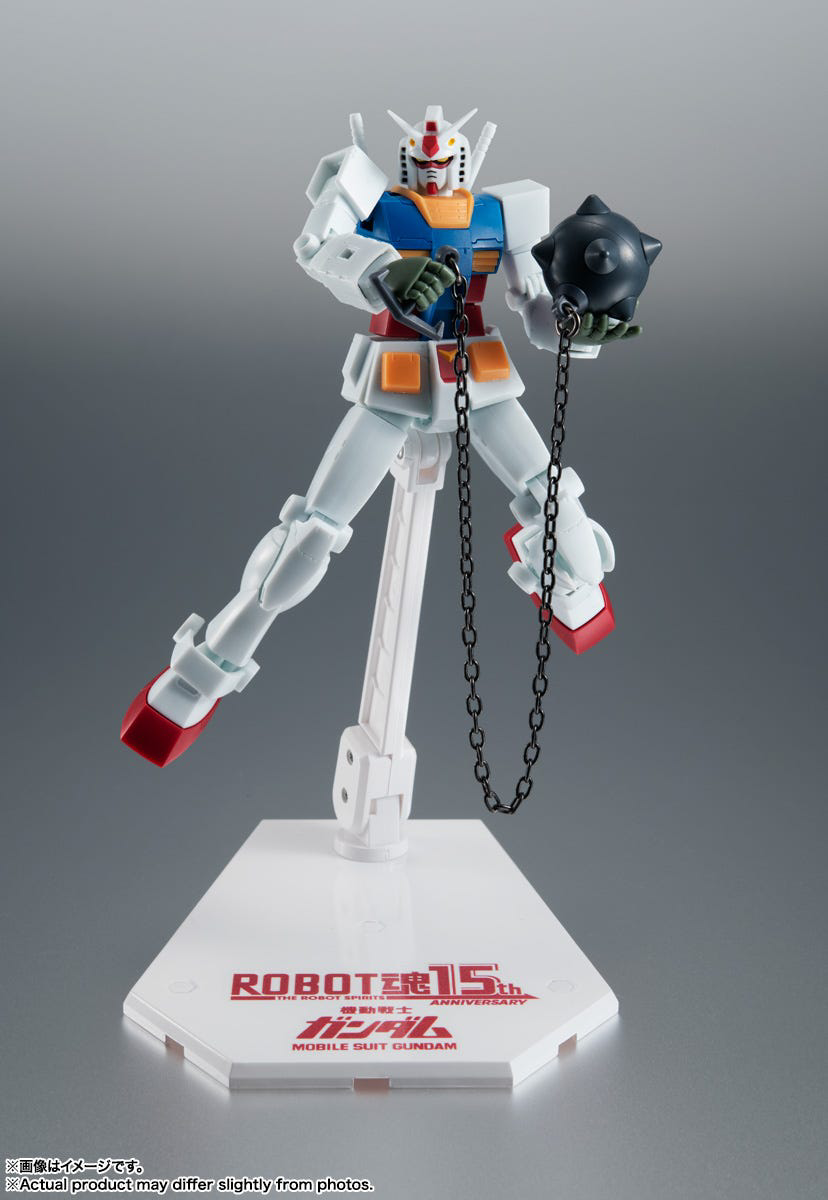 Bandai Robot Spirits RX-78-2 Gundam Ver. A.N.I.M.E. 15th Anniversary