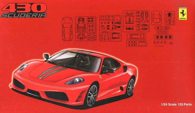 Fujimi 1/24 Ferrari F430 Scuderia