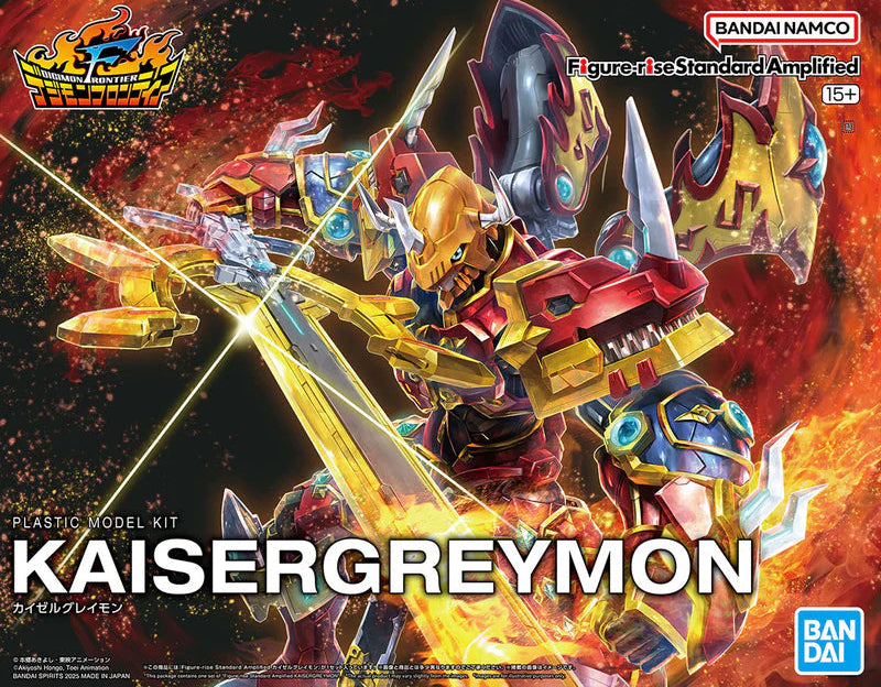 Figure-rise Standard Amplified Digimon Kaiser Greymon