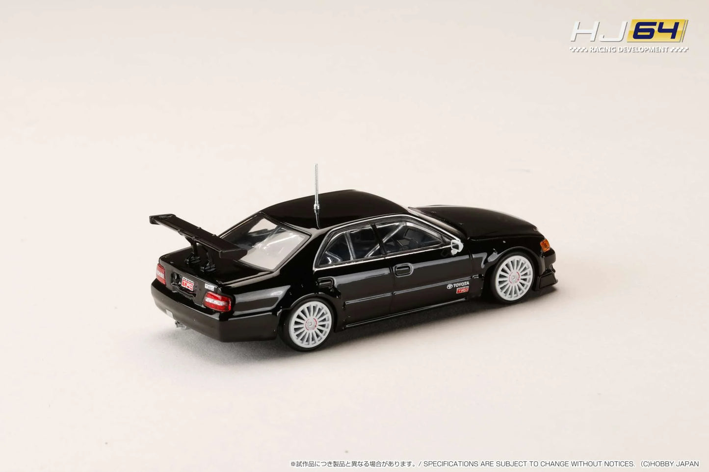 Hobby Japan 1/64 Toyota Chaser 1997 JTCC Test Car (Black)