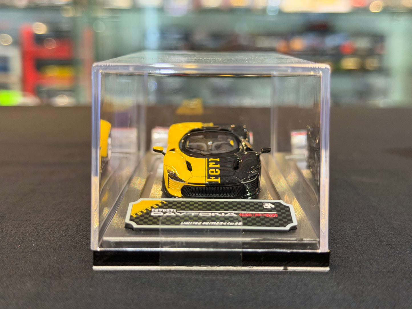 Merak Space 1/64 Ferrari Daytona SP3 (Giallo Modena) Tailormade