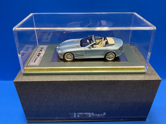T Master 1/64 Mercedes-Benz SLR Roadster 2007 (Ice-blue)