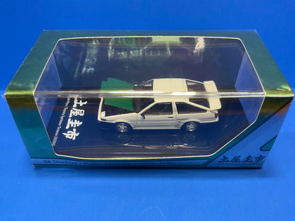 Hobby Japan 1/64 Toyota Sprinter Trueno (AE86) DRIFT KING Tsuchiya White