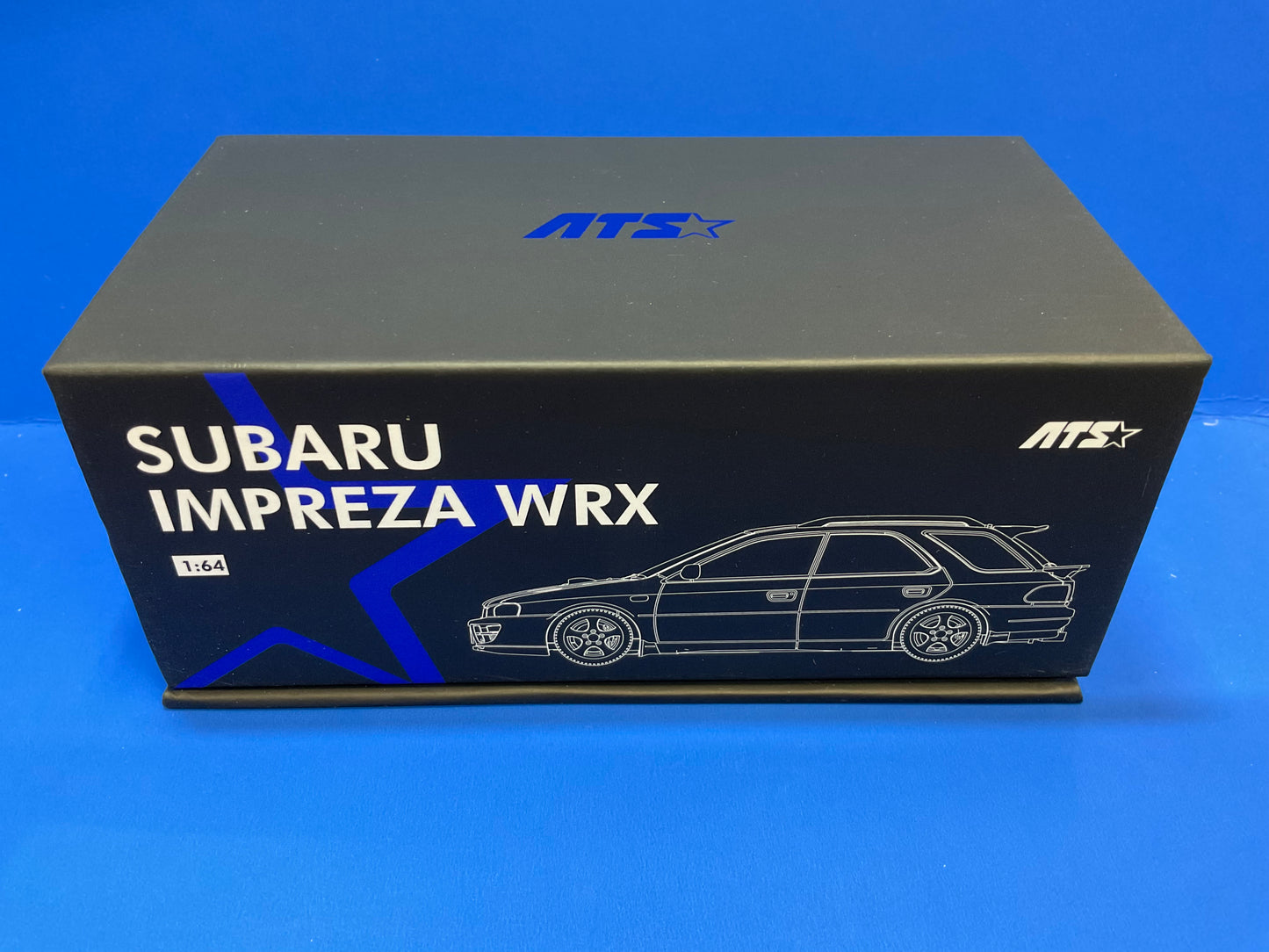ATS Models 1/64 Subaru Impreza WRX Wagon GC (Pearl White)