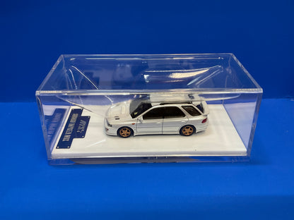 ATS Models 1/64 Subaru Impreza WRX Wagon GC (Pearl White)