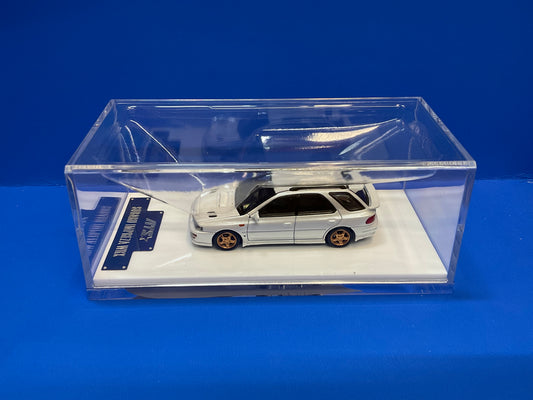 ATS Models 1/64 Subaru Impreza WRX Wagon GC (Pearl White)