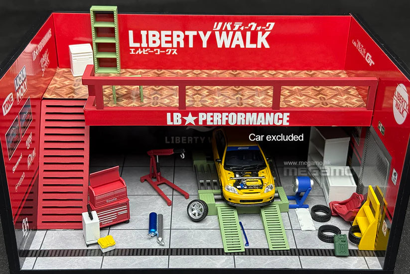 Motorhelix 1/64 Liberty Walk Theme Garge