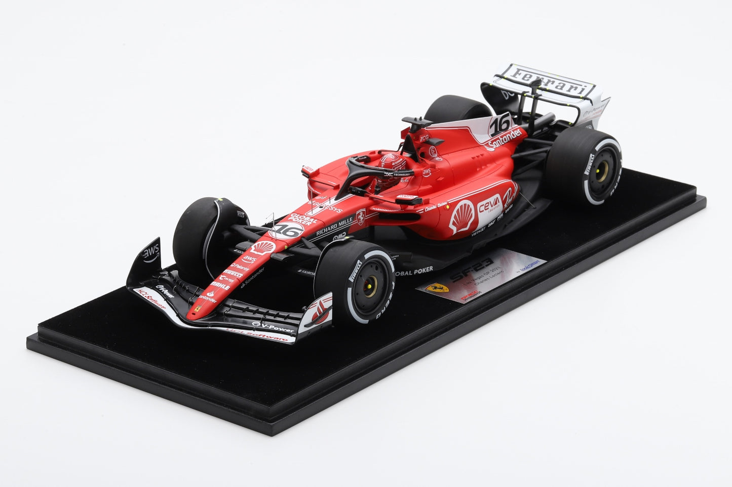 Looksmart 1/18 Ferrari SF-23 Charles LeClerc Las Vegas GP 2023 - LS18F1049
