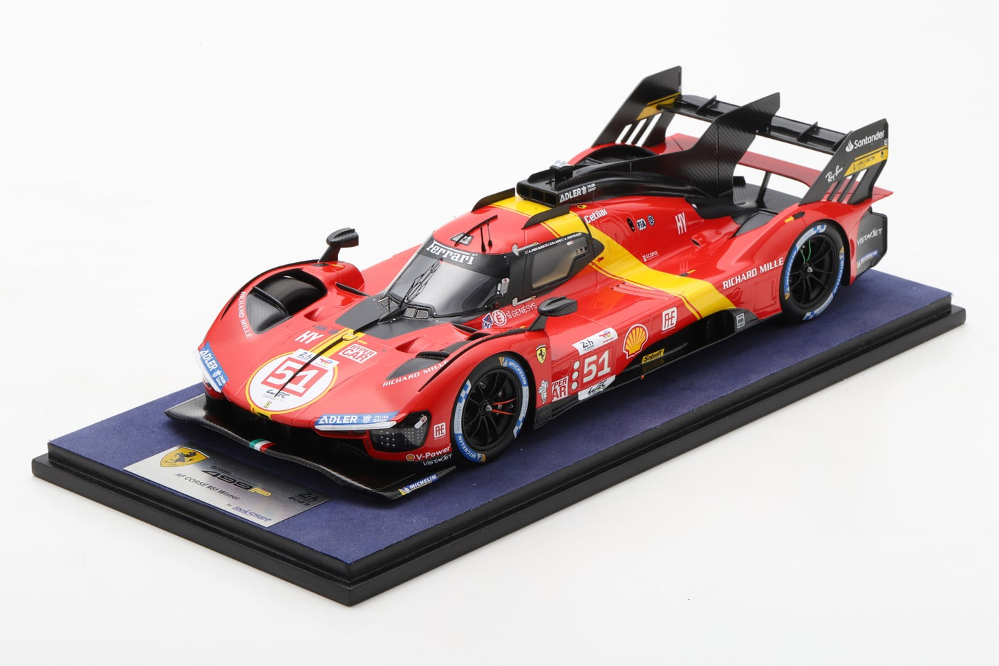 Looksmart 1/18 Ferrari 499P No.51 AF Corse Winner 24HR Le Mans 2023