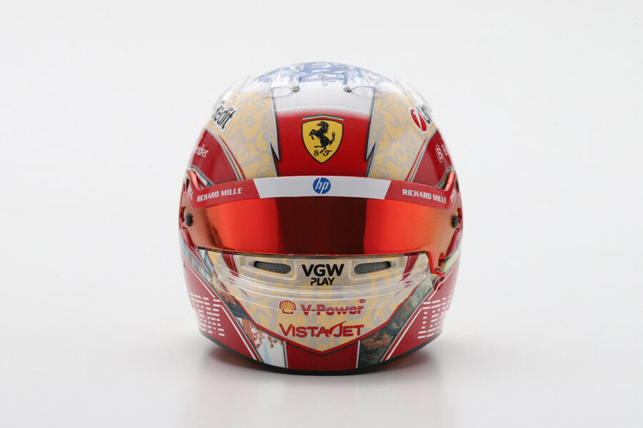 Looksmart 1/5 Zhou Guanyu – Scuderia Ferrari HP 2025 Season Helmet