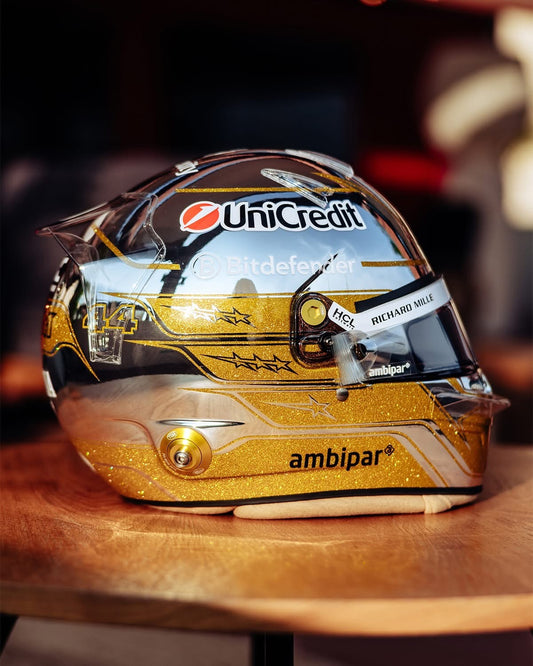 Helmet – Scuderia Ferrari HP Abu Dhabi GP 2025 (Pre-order)