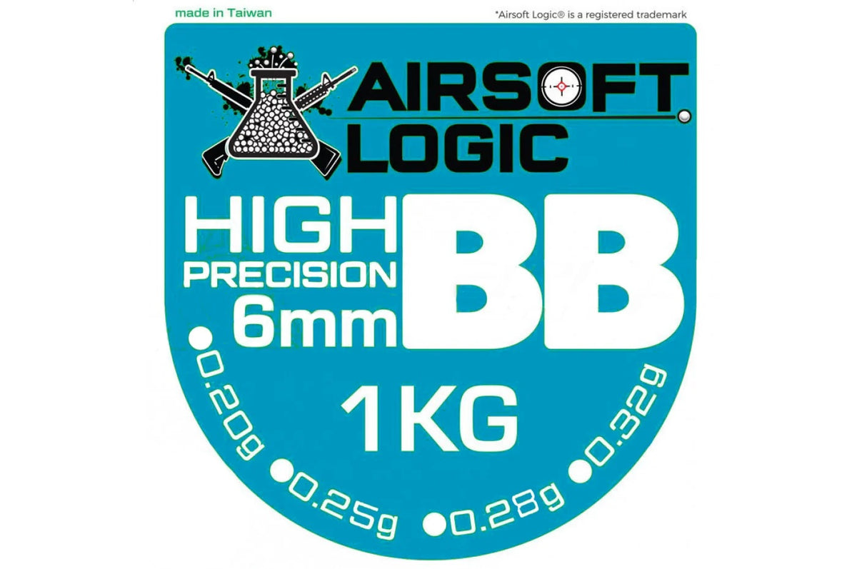 Airsoft Logic - High Precision BB 6mm (0.25g) 1KG 4000rds