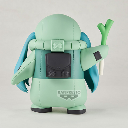 Gundam 45th x Hatsune Miku Zaku Costume Figure - Banpresto