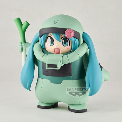 Gundam 45th x Hatsune Miku Zaku Costume Figure - Banpresto