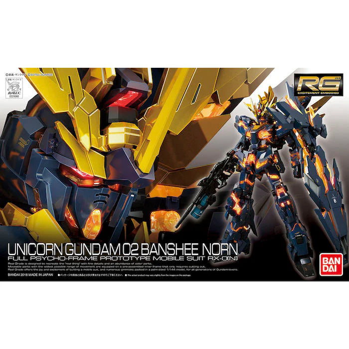RG  Unicorn Gundam 02 Banshee Norn