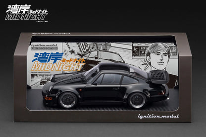 IG3593 Porsche Blackbird (964) Black 湾岸MIDNIGHT w/ Mr. Tatsuya Shima