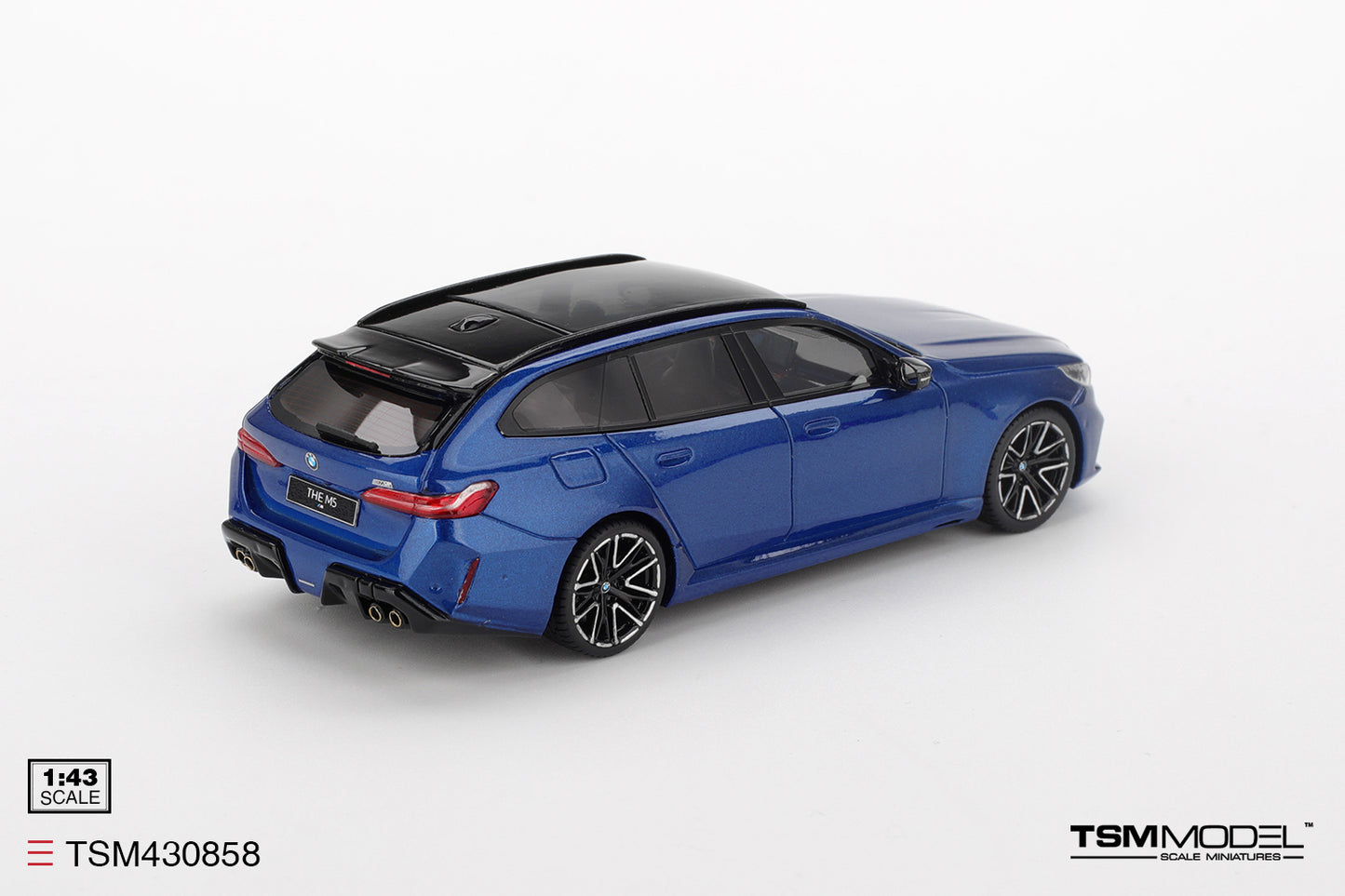 TSM-Model 1/43 BMW M5 Wagon Marina Bay Blue Metallic (PRE-ORDER)