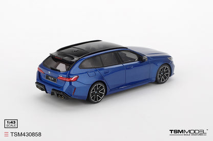 TSM-Model 1/43 BMW M5 Wagon Marina Bay Blue Metallic (PRE-ORDER)