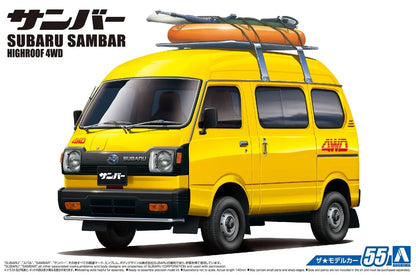 Aoshima 1/24 Subaru K88 Sambar High Roof 4WD '80