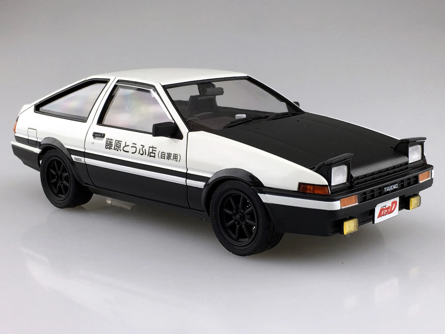 Aoshima 1/24 Initial D Toyota Fujiwara Takumi AE86 Trueno Project-D Ver.