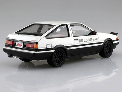 Aoshima 1/24 Initial D Toyota Fujiwara Takumi AE86 Trueno Project-D Ver.