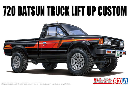 Aoshima 1/24 720 Datsun/Nissan Truck Lift Up Custom 1982