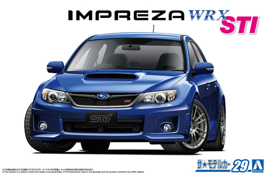 Aoshima 1/24 Subaru GRB Impreza WRX STI '10