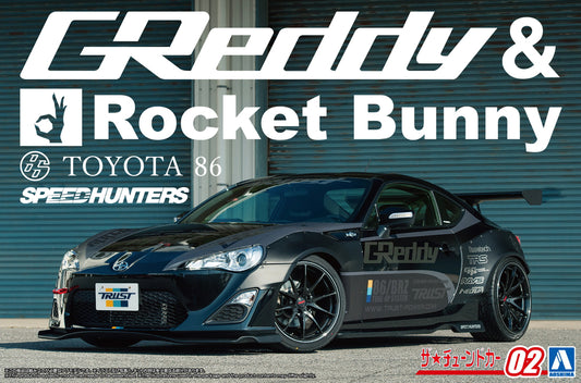 Aoshima 1/24 Toyota 86 '12 ZN6 GReddy & Rocket Bunny Volk Racing Ver.