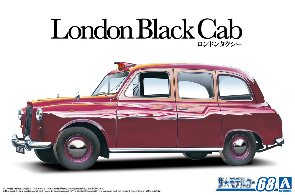 Aoshima 1/24 FX-4 London Black Cab '68