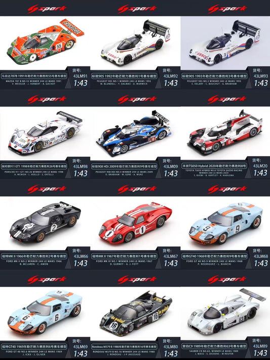 LeMans Winner Cars Collection (Pre-order)