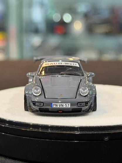PGM 1/64 Porsche RWB 964 (Cement Gray)