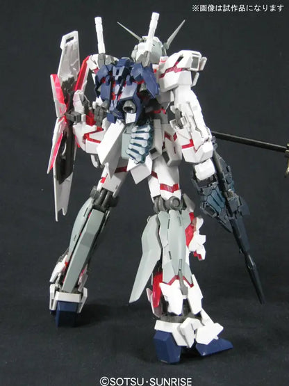 MG 1/100 Unicorn Gundam HD Colour + MS Cage