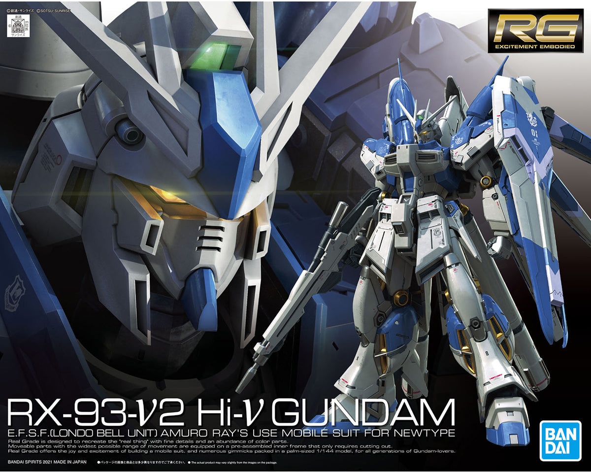 RG 1/144 Hi-V (Hi-Nu) Gundam