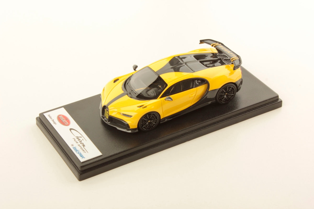 Looksmart 1/43 Bugatti Chiron Pur Sport (Jaune Molsheim)