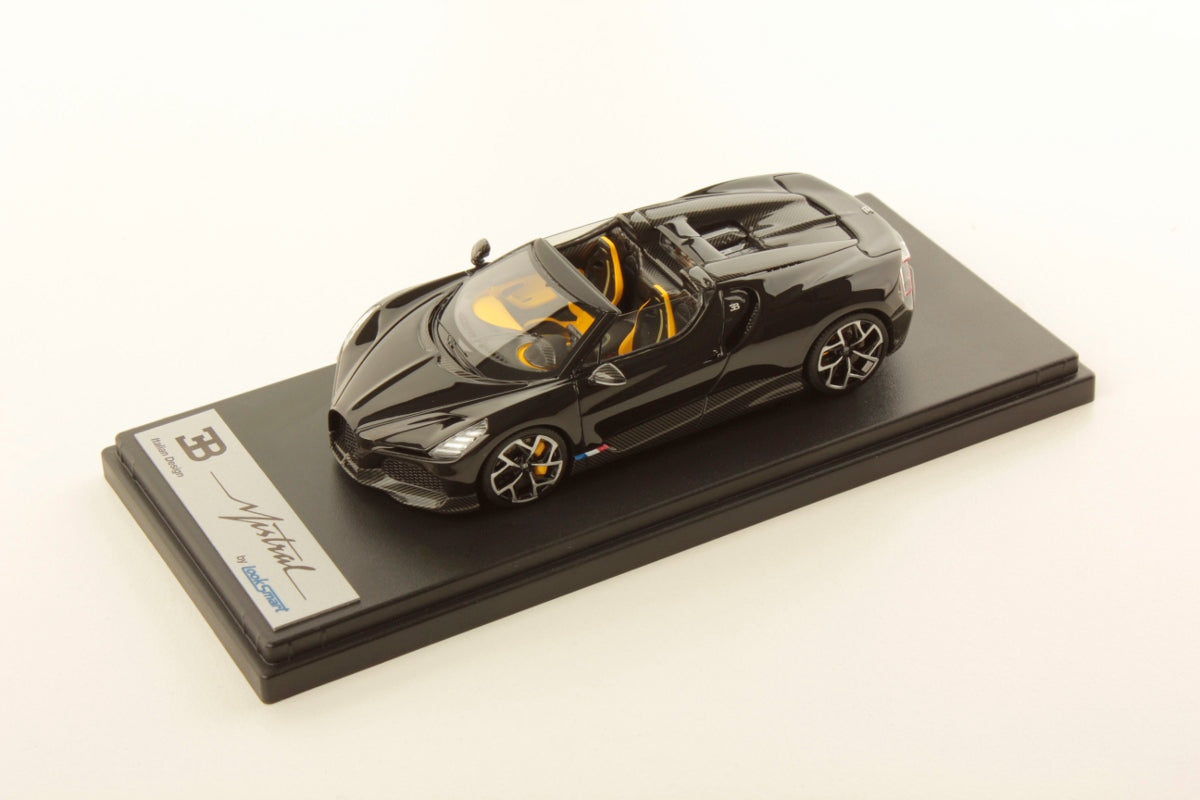 Looksmart 1/43 Bugatti W16 Mistral (Black)