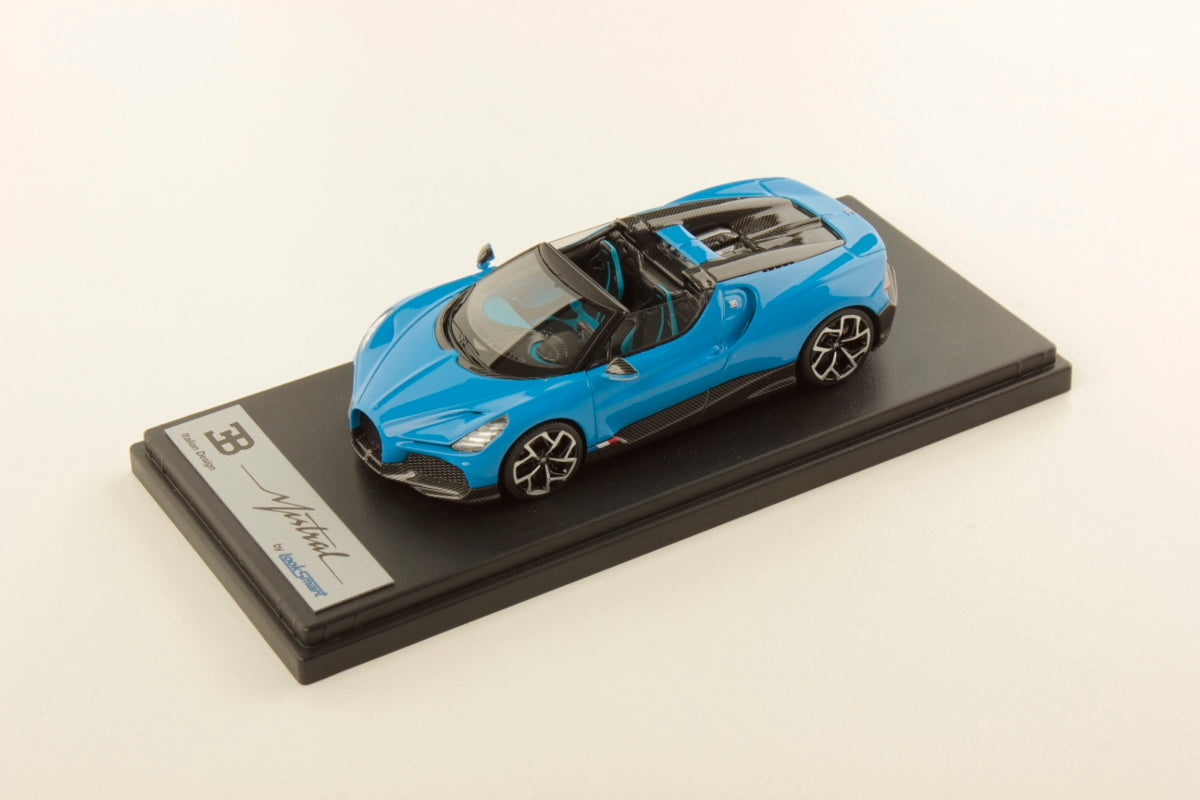 Looksmart 1/43 Bugatti W16 Mistral (Blue)