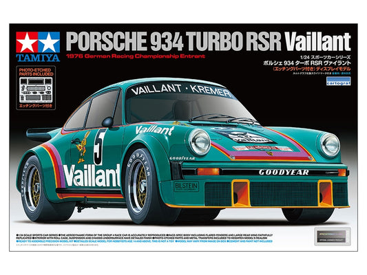 Tamiya 1/24 Porsche 934 Vaillant