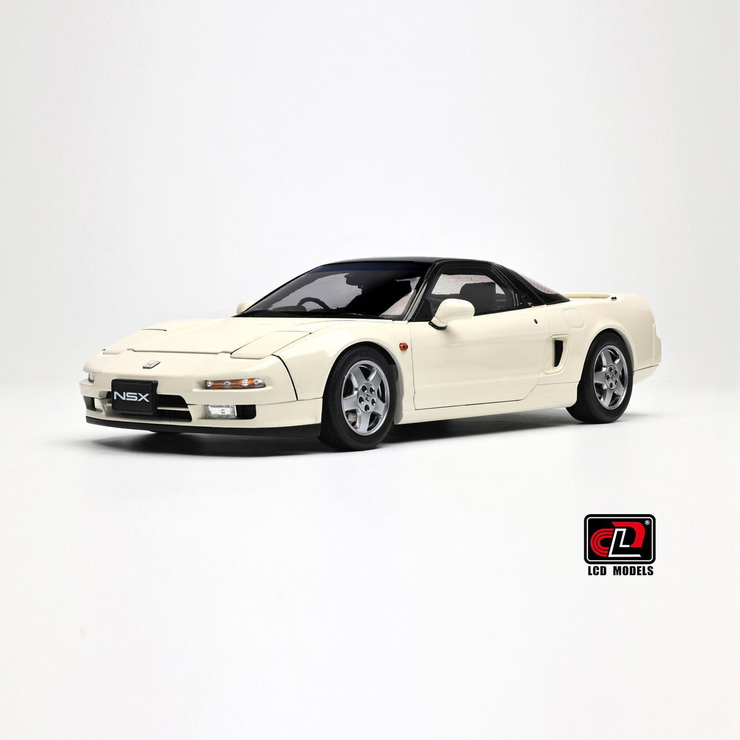 LCD Model 1/18 Honda NSX (NA1) Championship White - Opening Model