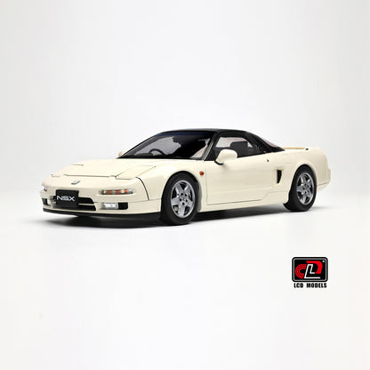 LCD Model 1/18 Honda NSX (NA1) Championship White - Opening Model