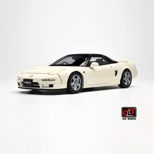 LCD Model 1/18 Honda NSX (NA1) Championship White - Opening Model