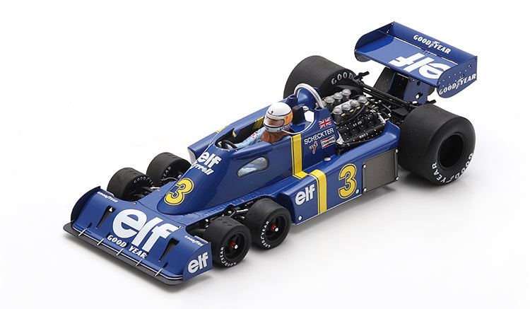 Spark 1/18 Tyrrell P34 No.3 Winner Sweden GP 1976 - Jody Scheckter (PRE-ORDER)