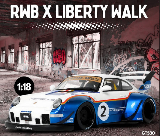 GT Spirit 1/18 Porsche RWB x LBWK GT530
