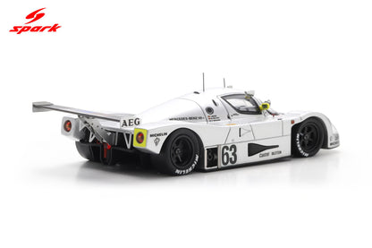 Spark 1/43 Mercedes Benz Sauber C9 #63 24HR Winner Le Mans 1989