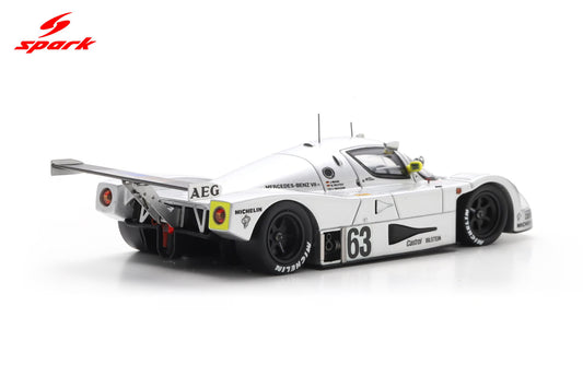 Spark 1/43 Mercedes Benz Sauber C9 #63 24HR Winner Le Mans 1989