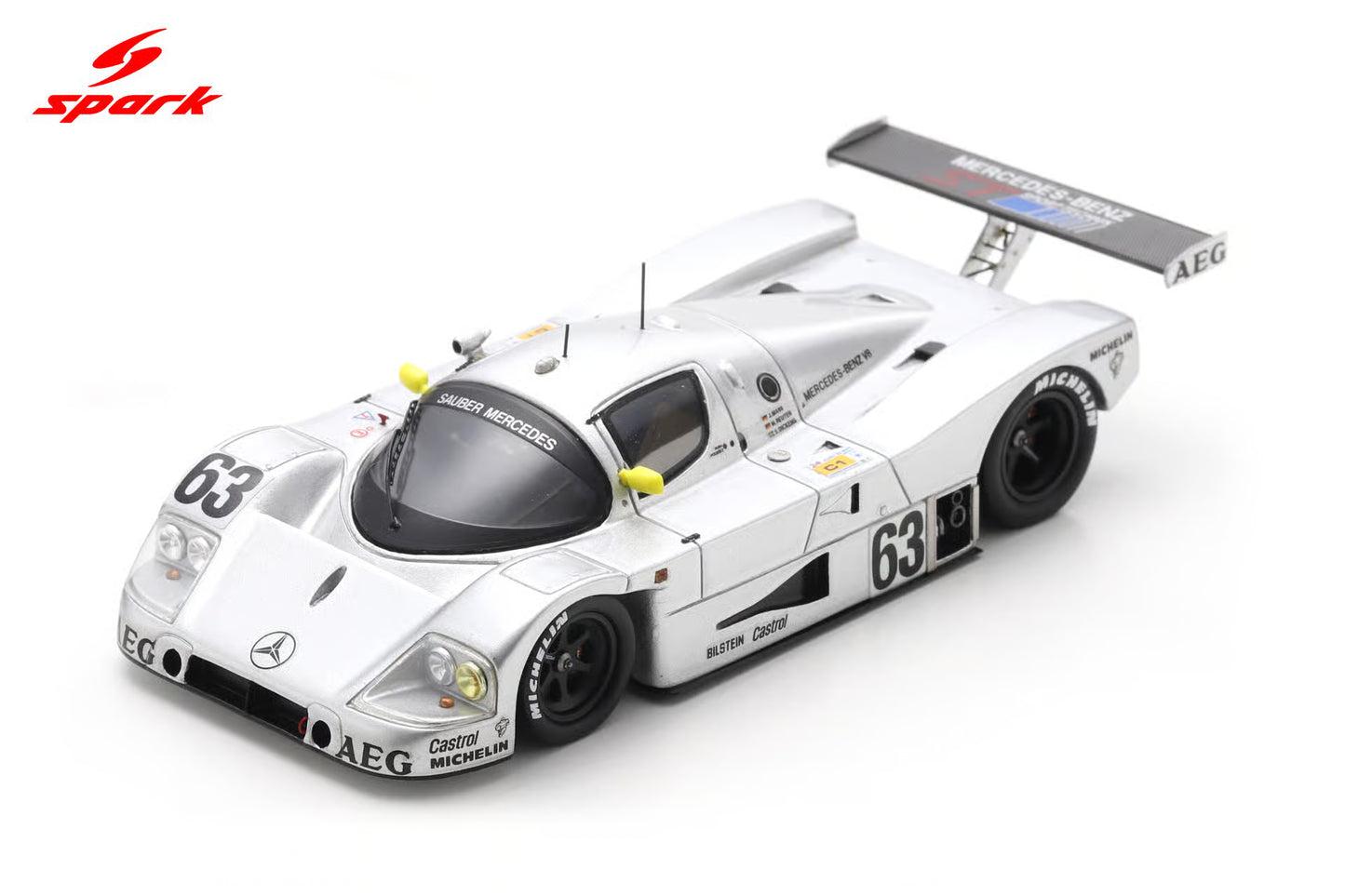 Spark 1/43 Sauber C9 No.63, Winner Le Mans 1989