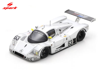 Spark 1/43 Mercedes Benz Sauber C9 #63 24HR Winner Le Mans 1989