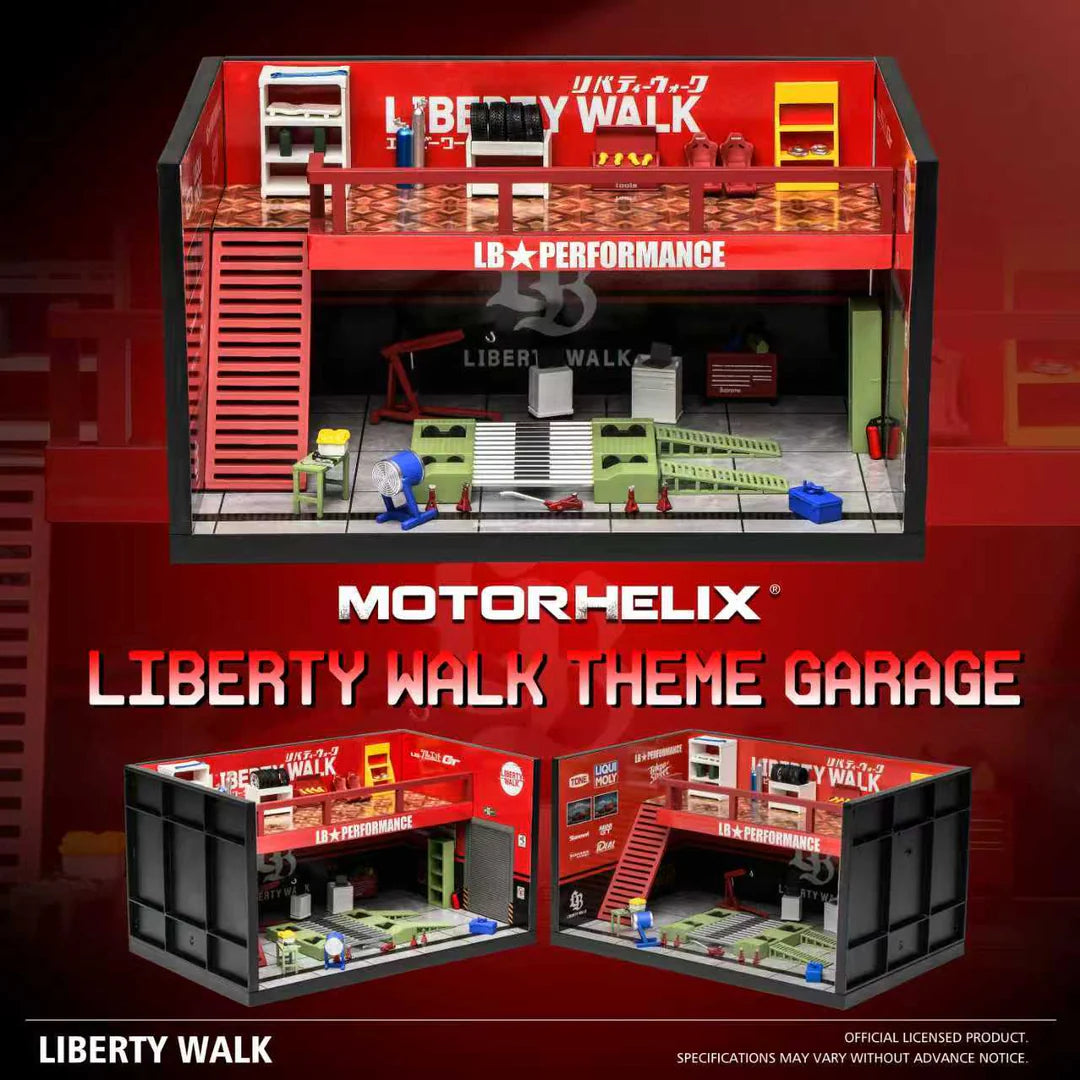 Motorhelix 1/64 Liberty Walk Performance Theme Garage