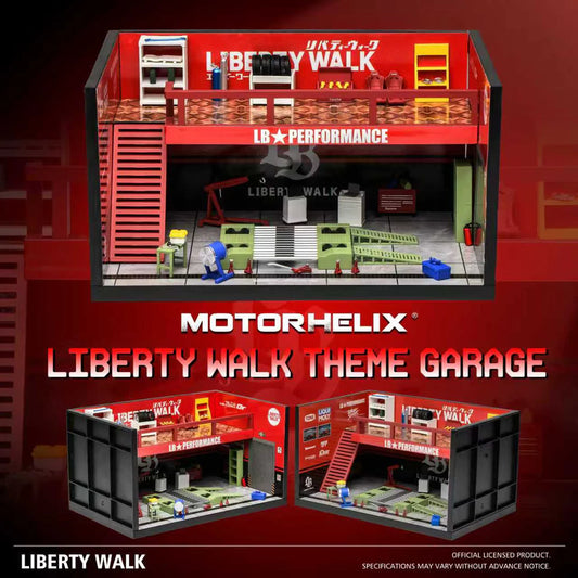 Motorhelix 1/64 Liberty Walk Performance Theme Garage