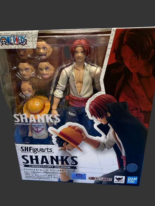 S.H.Figuarts Shanks & Monkey D Luffy Childhood One Piece